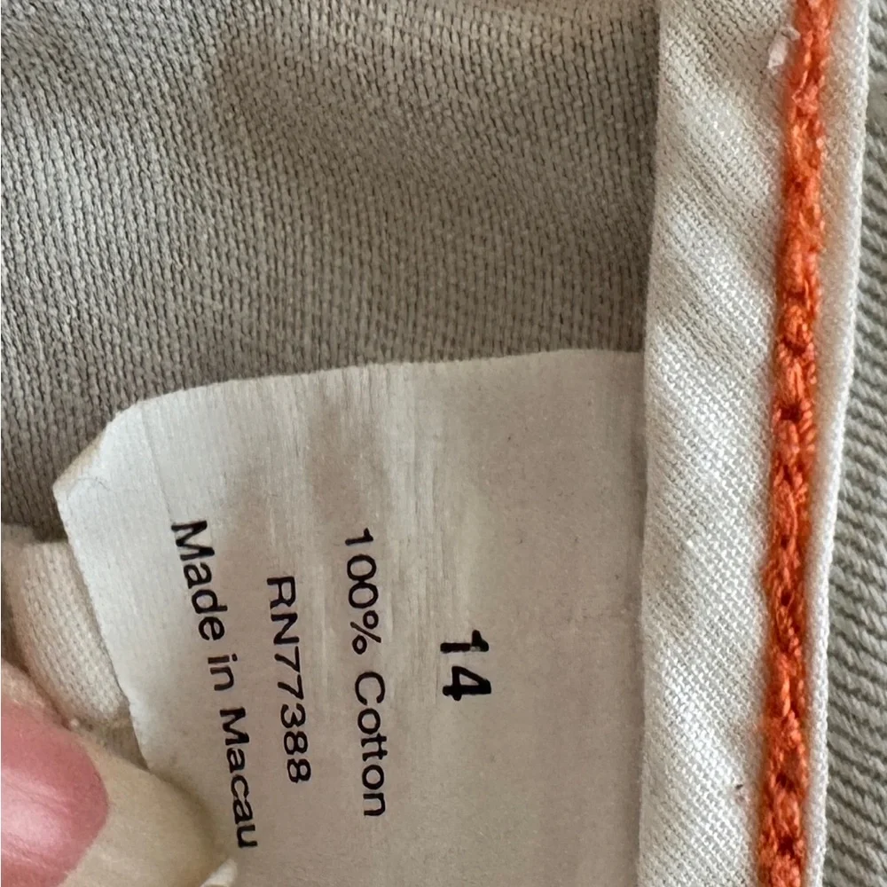 J.Crew Classic Chino Tan Taupe Shorts size 14